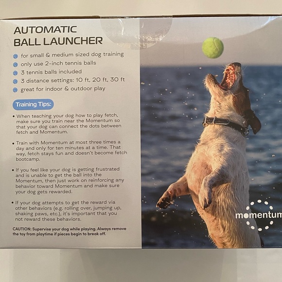 momentum Dog New Automatic Ball Launcher By Momentum In Blue Poshmark